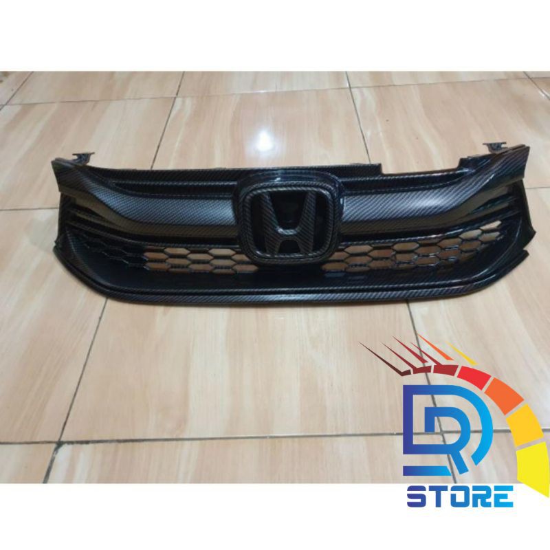 Grill honda new brio satya brio RS 2018-2020 carbon