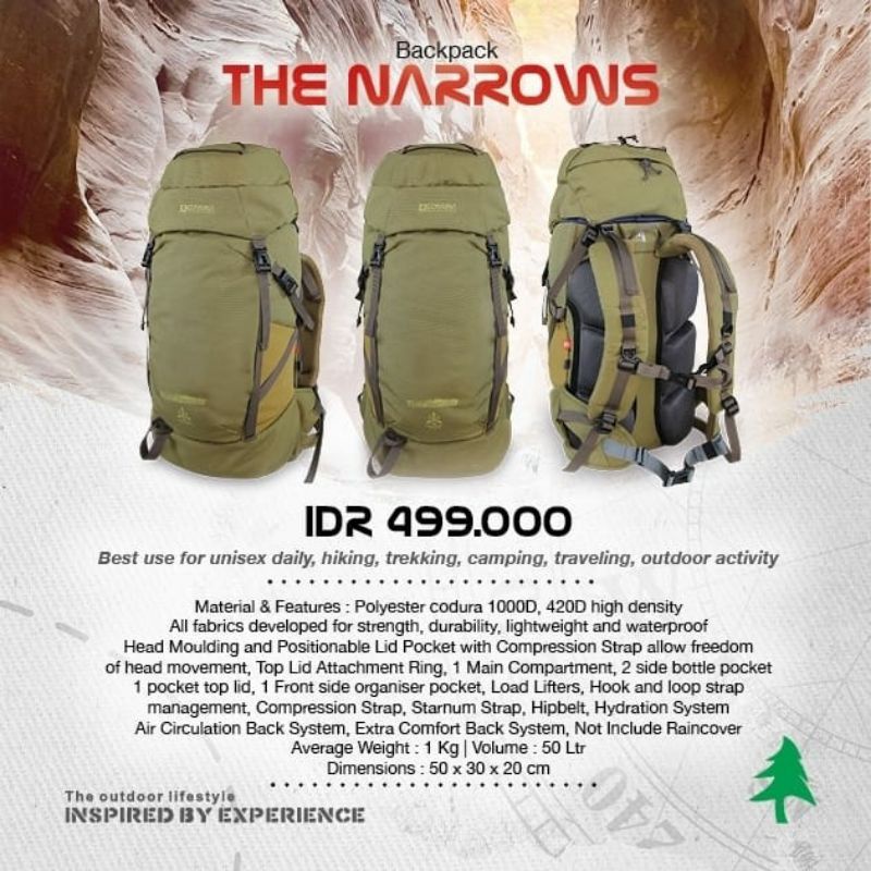 TAS GUNUNG | CONSINA | CONSINA THE NARROWS | TAS KERIL CONSINA | TAS CARRIER | CSN | TARREBI | TAS O