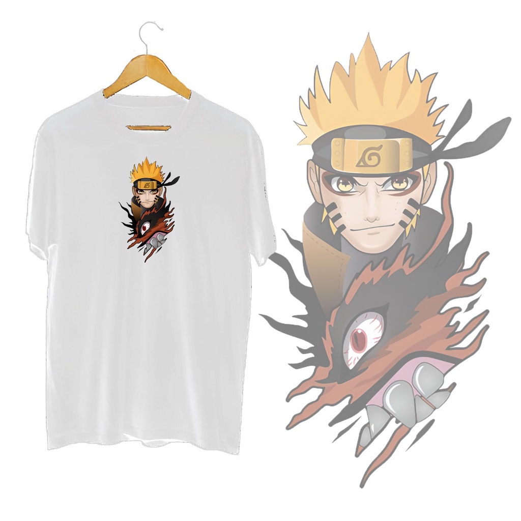 KAOS OVERSIZE UZUMAKI NARUTO KYUBI T-SHIRT