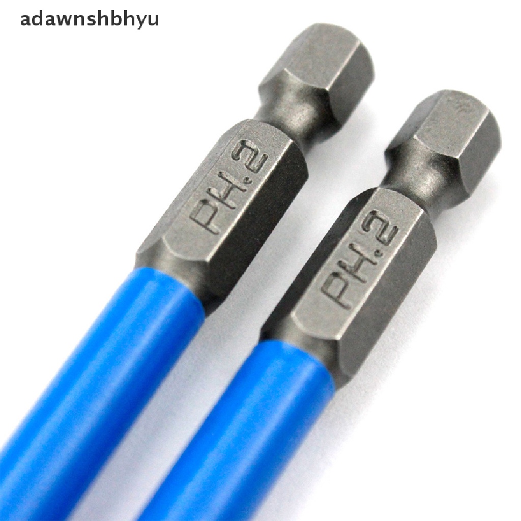 Adawnshbhyu Mata Obeng Listrik Magnetik Anti Slip1Per4 "Hex Shank Precision PH2