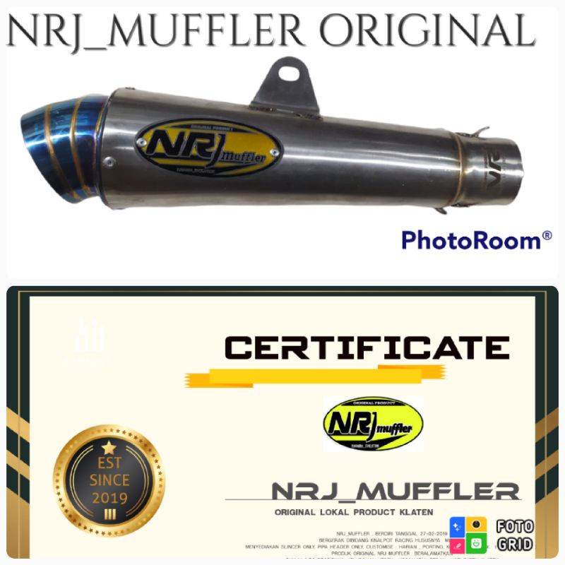 SLINCER JIKSAW ORIGINAL NRJ MUFFLER bukan dpj bss dsm cts