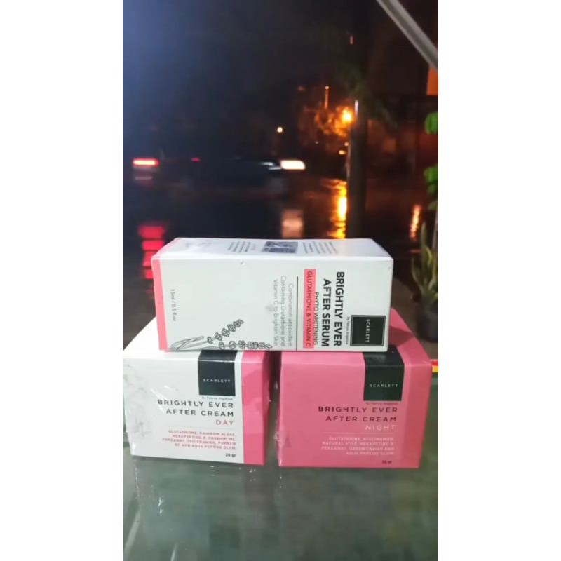[COD] Paket Wajah Scarlett Whitening Hemat 3pcs