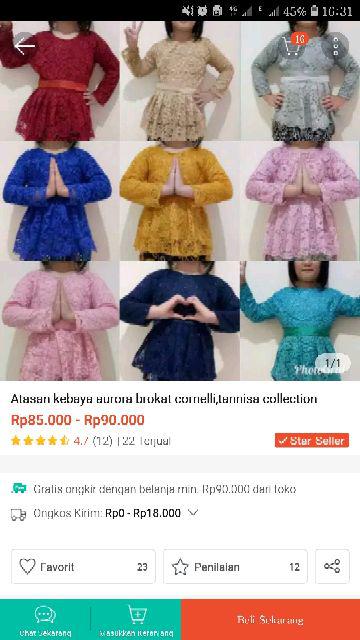 Rok Duyung Anak Batik Angelica,tannisa Collection
