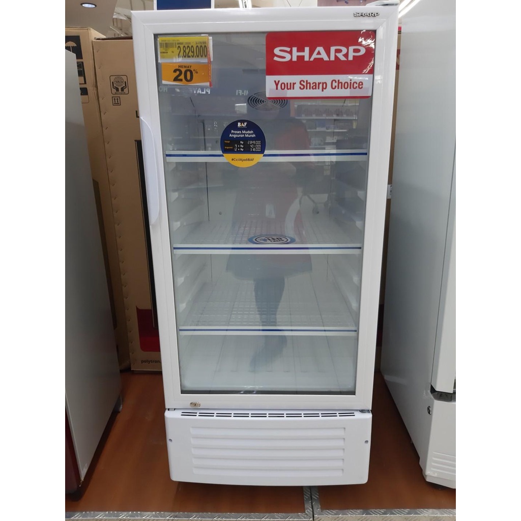 SHOWCASE SHARP SCH-170PS / SCH170PS 4 RAK BATAM
