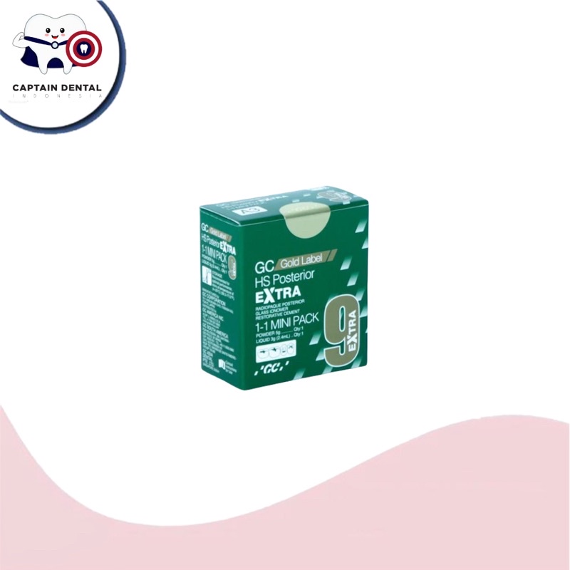 GC Gold Label Fuji IX Mini Pack HS Posterior Extra | Fuji 9 5gr/3gr