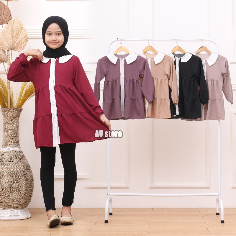 Tunik anak usia 7 th