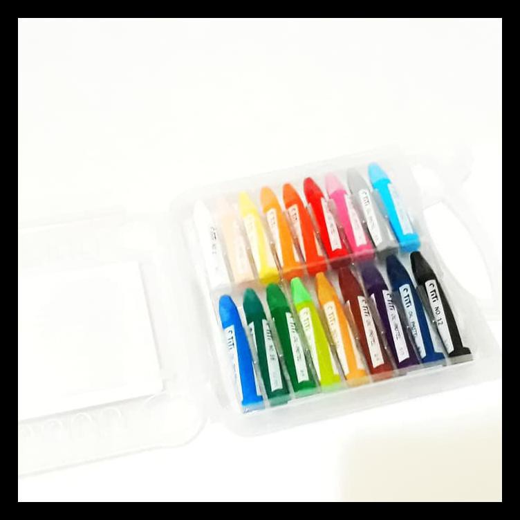 

Crayon / Oil Pastel Titi 18 Warna Bermutu