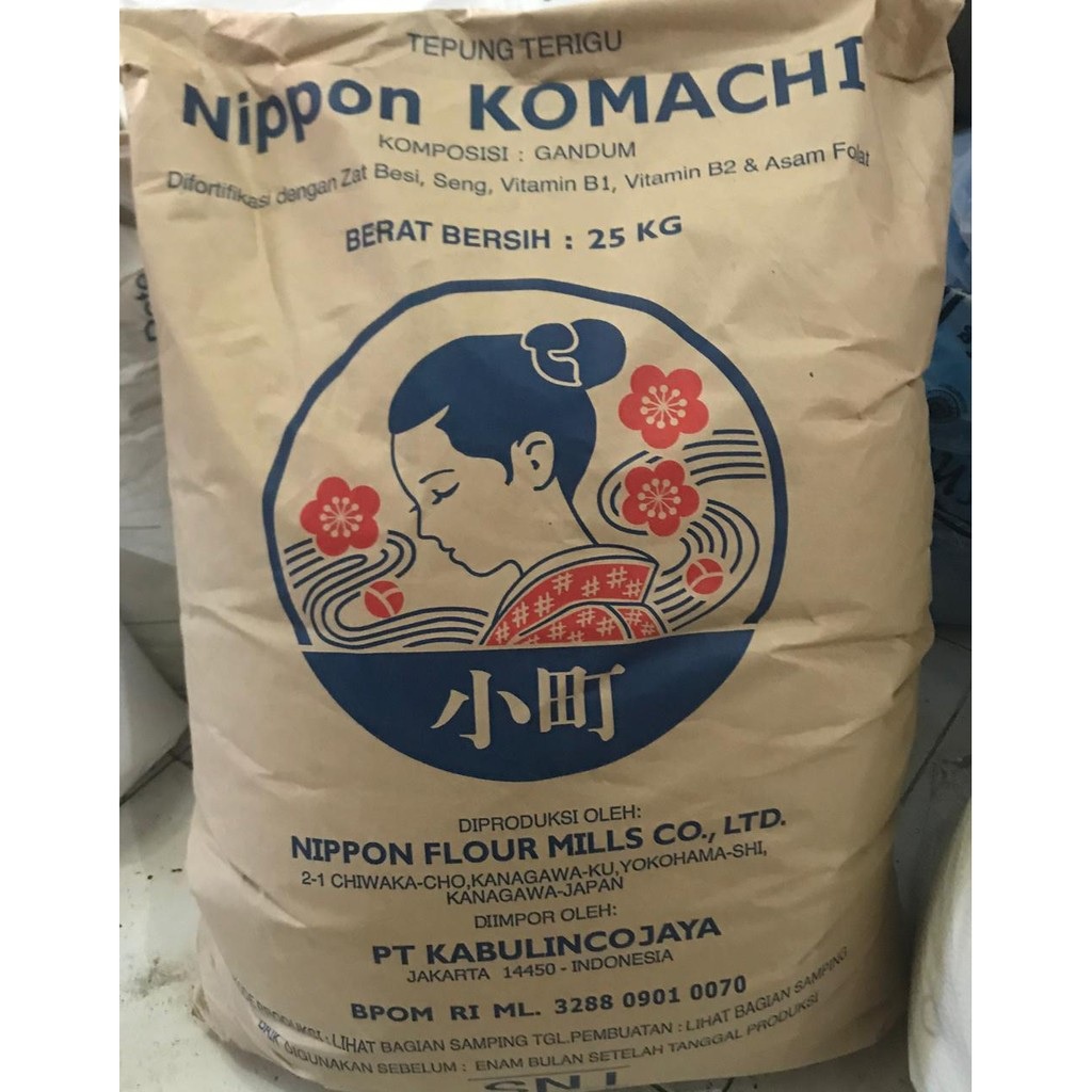 Tepung Komachi Terigu Komachi / Komachi Bread Flour 25kg !!!