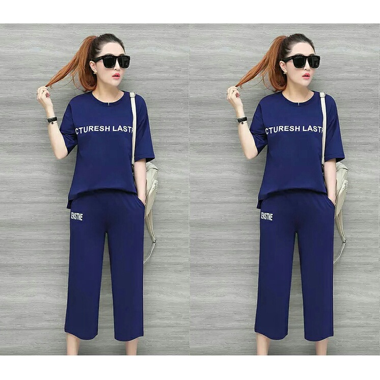 Baju Setelan piyama Wanita Baju panjang &amp; Celana Panjang Caca PP