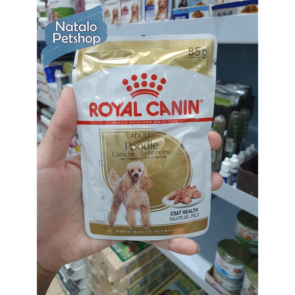 Royal Canin Poodle Adult 85Gr/Pouch/Sachet/Makanan Basah Anjing