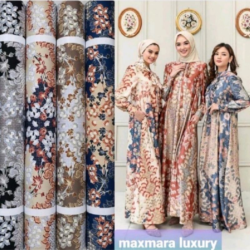 Kain maxmara lux bahan kain meteran