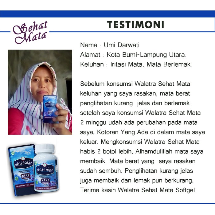 Obat Mata Berlemak Silinder Buram Berair Limatta 30 Softgel Bpom