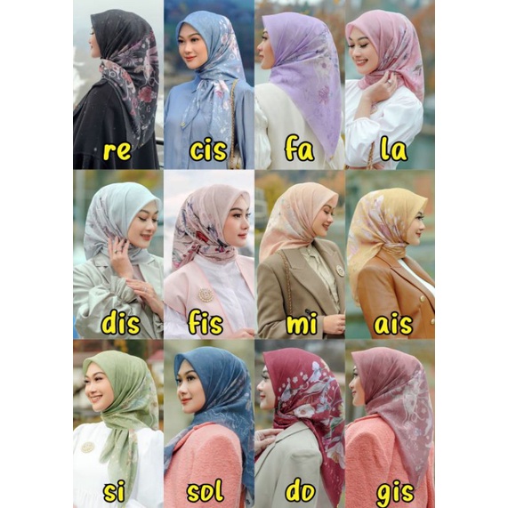 Nada Series Buttonscarves - Cis