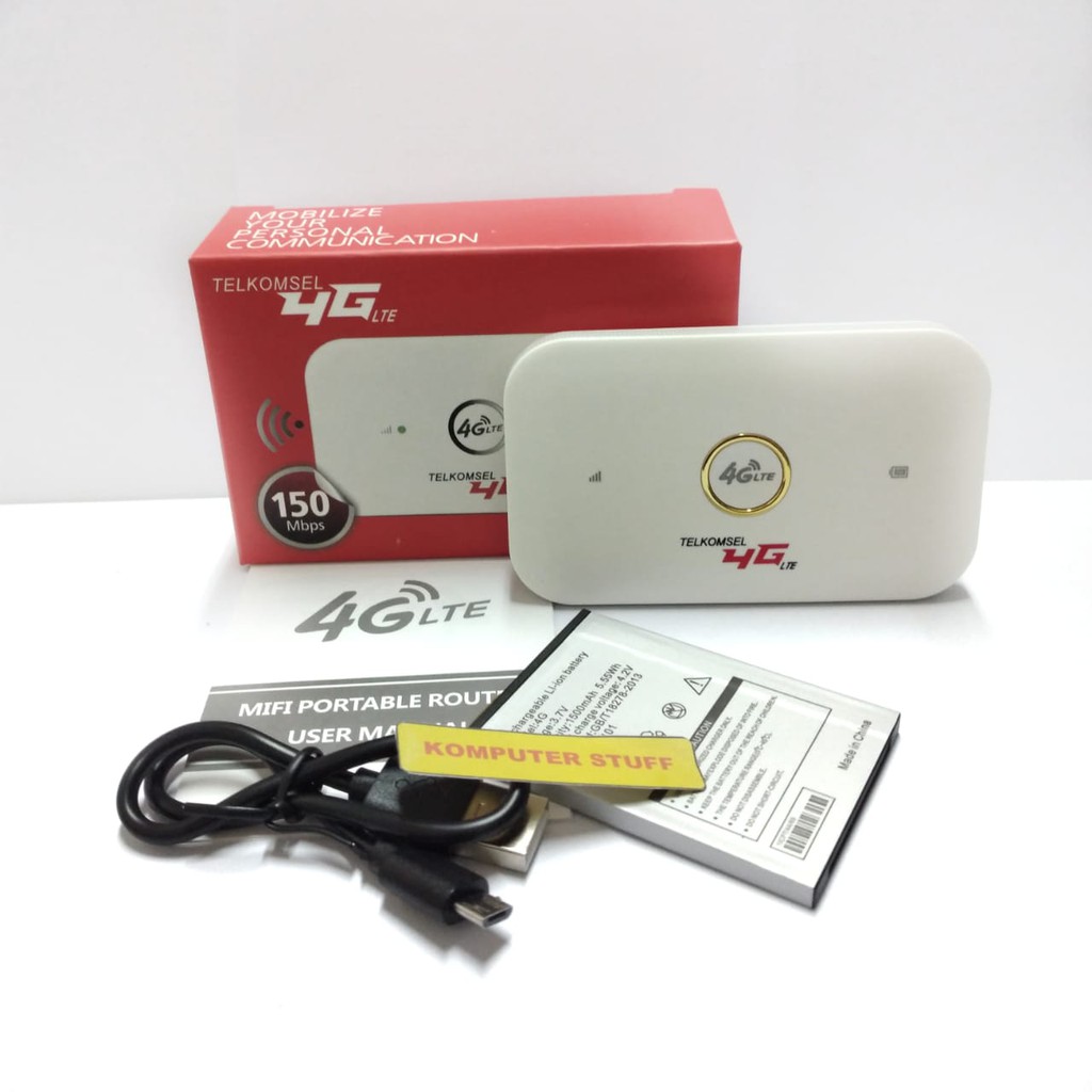 Mobile Wifi 4G LTE Modem Mifi Telkomsel 4G LTE 150Mbps Unlock All Operator