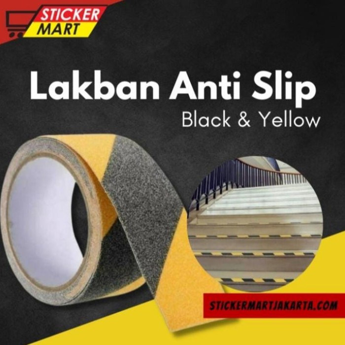 

Hemat Lakban Lantai Anti Slip Isolasi Tape Sticker Antislip Tangga Dll Gilaa!!!