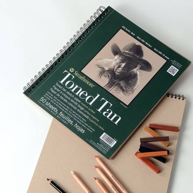 Strathmore - Toned Tan Sketch Pad 400 series