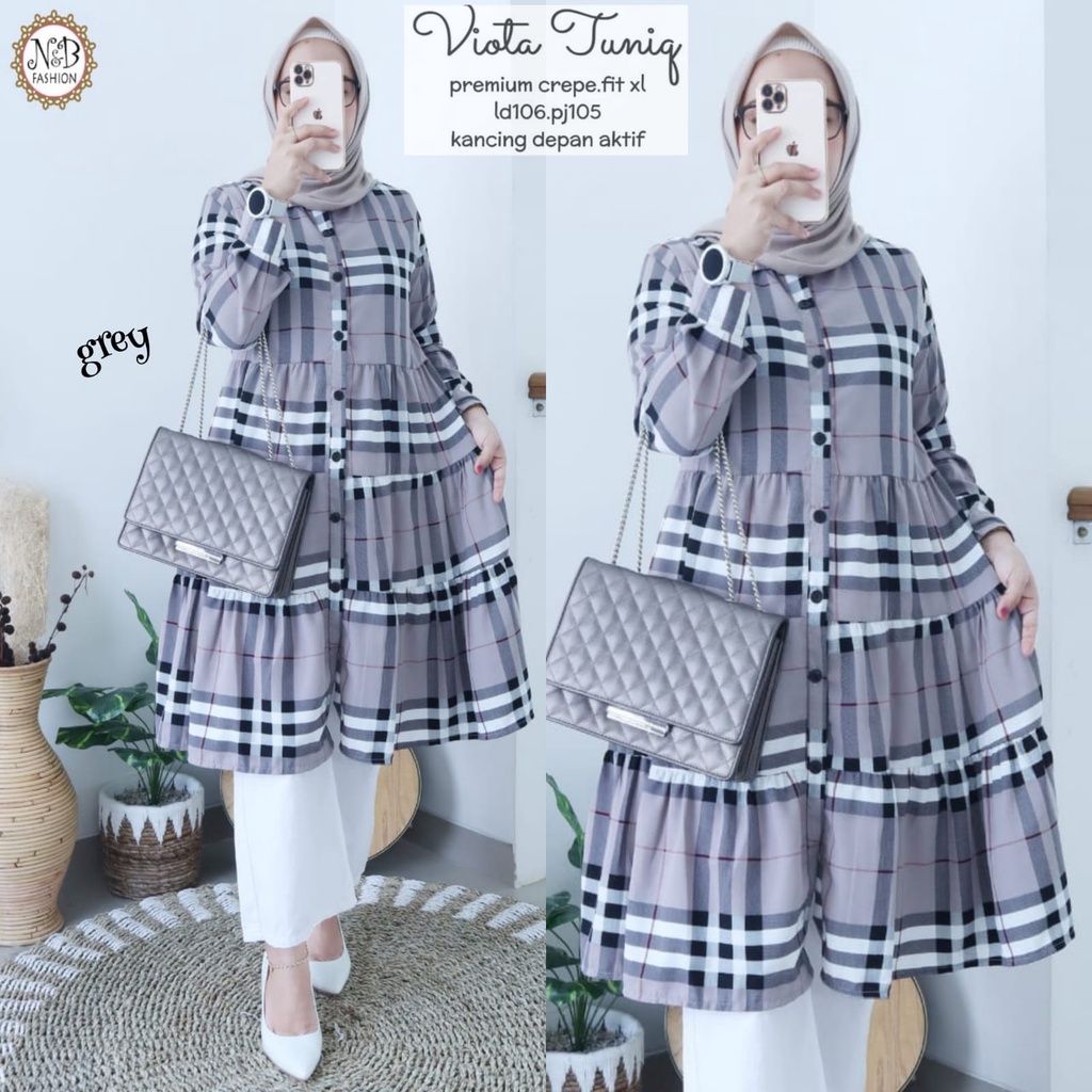 Viota Tunic by N&B FASHION