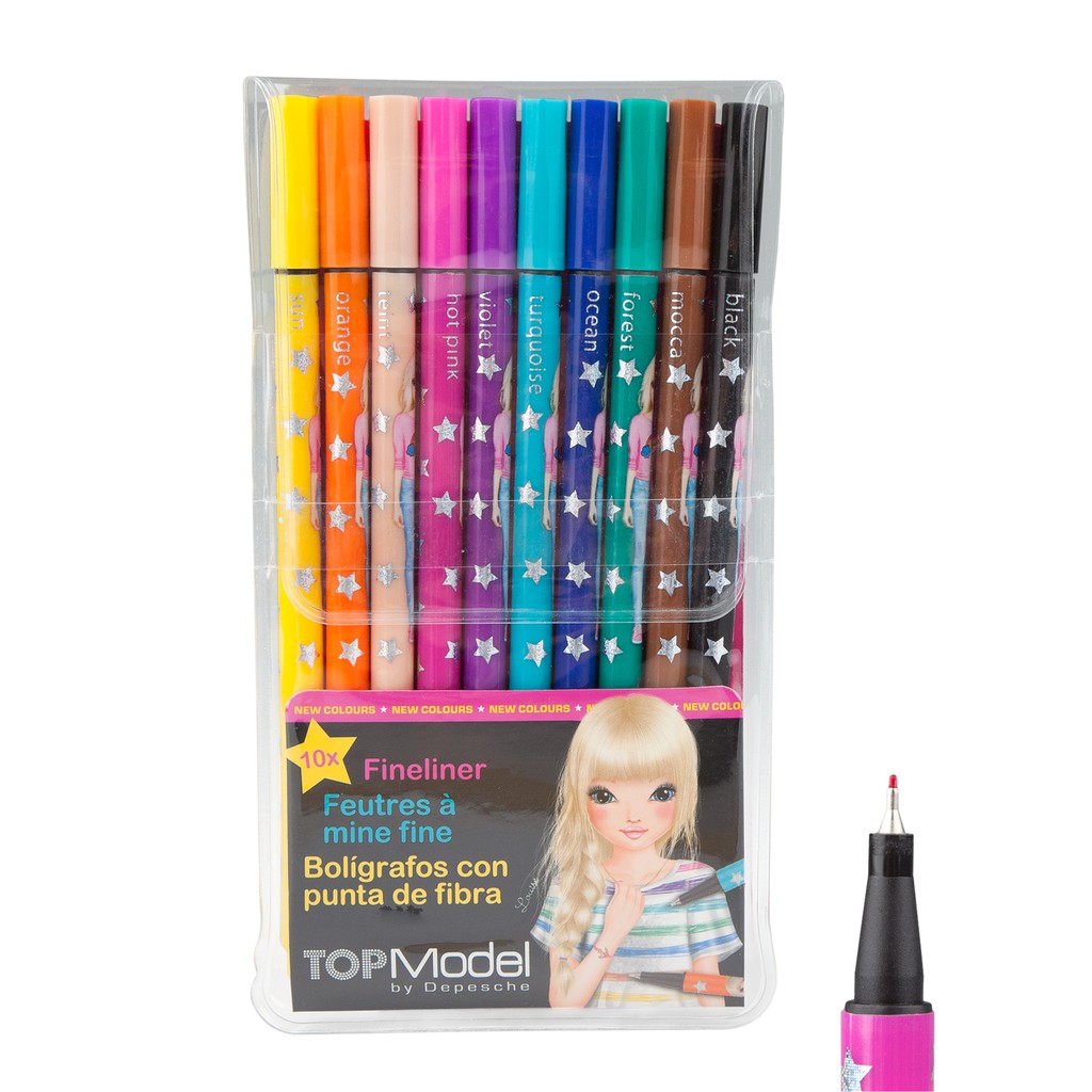 

TOPModel TM 8060 TOPModel Fineliner, 10 Colors