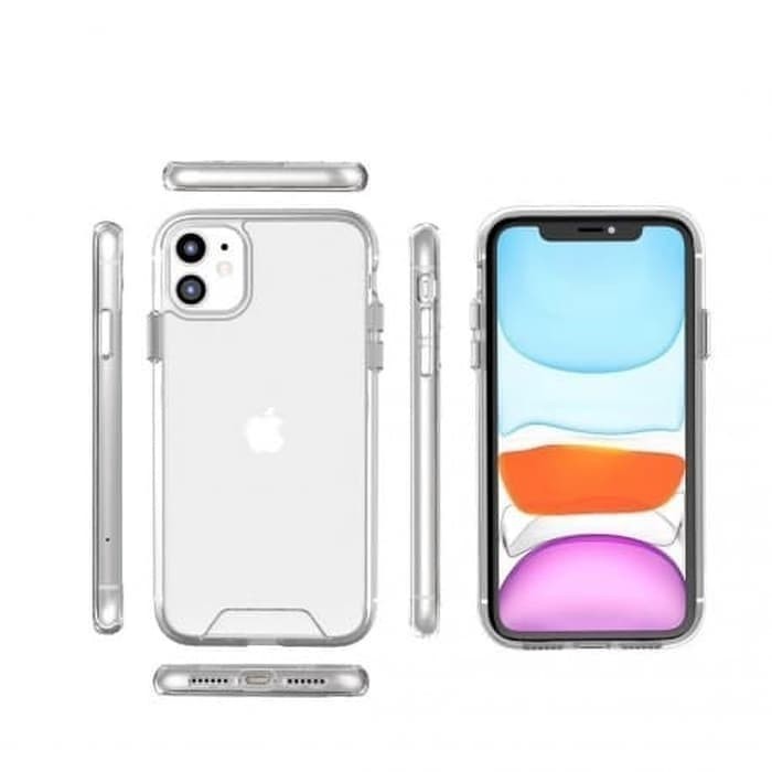 IPHONE 12 MINI 5.4&quot;/IPHONE 12 PRO 6.1&quot;/IPHONE 12 PRO MAX 6.7&quot; CASE SOFTCASE CRYSTAL CASE SPACE CLEAR