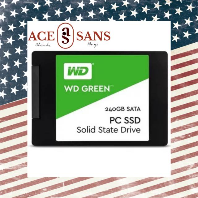 WD Green 240GB SSD SATA3 | Harddisk 240GB SSD | WD Elements Harddisk 240GB SSD | WD | Original