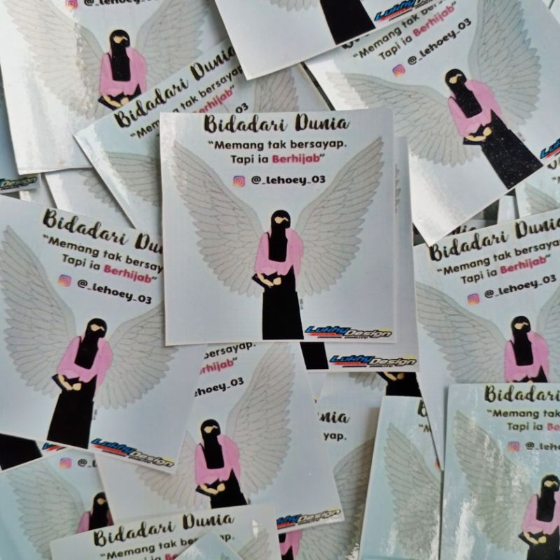 

Sticker printing ukuran media cetak lembaran A3+ (30×42 cm)