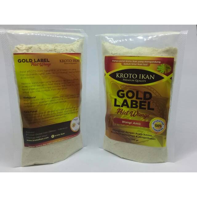 Pelet Wangi Amis - Gold Label dr Kroto Ikan