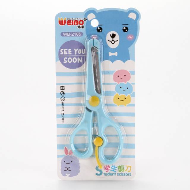 

Angelstarry Student Scissors Gunting Sekolah Kantor ATK ATS