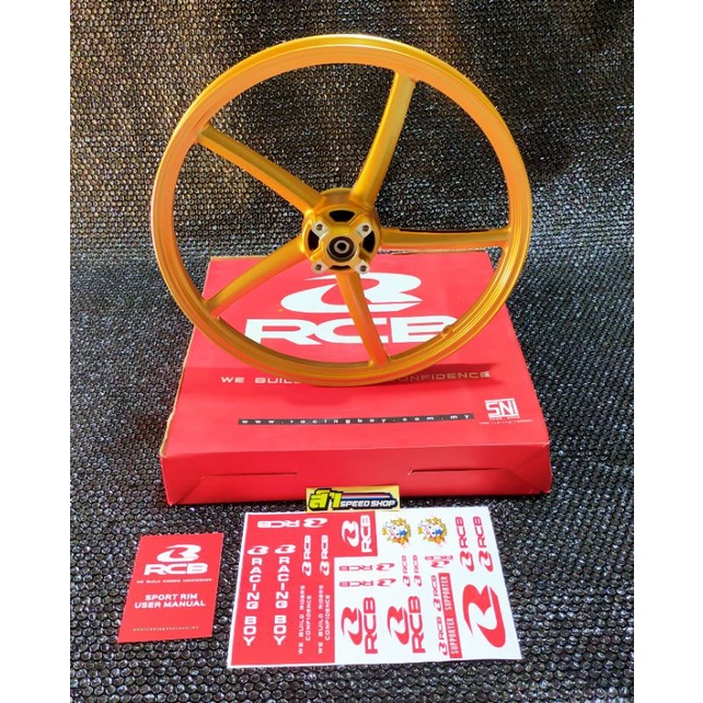 pelek depan Yamaha Mio rcb lebar 120 termurah NON Vrossy Rossi