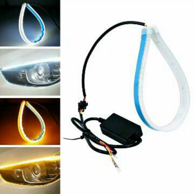 Drl slim 2 mode running sen 60cm waterproof