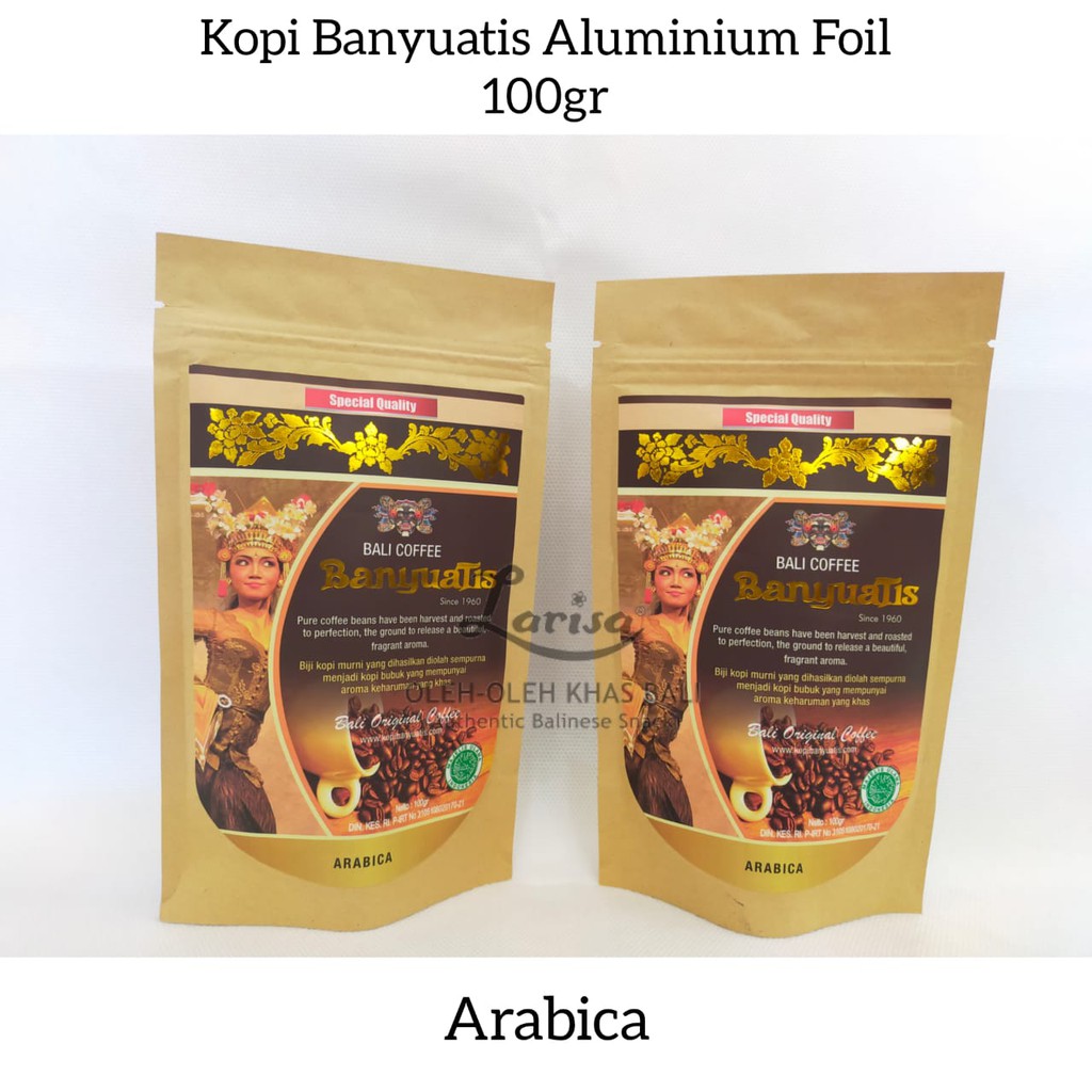 

Kopi Banyuatis Aluminium Foil (Robusta dan Arabica) 100gr