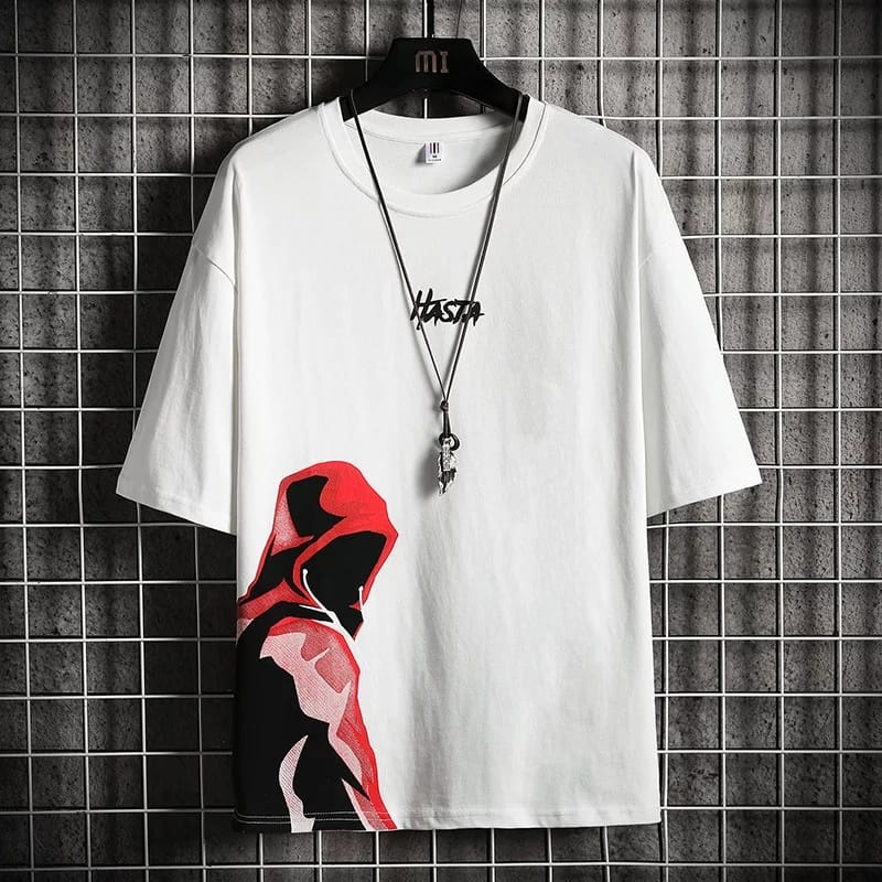 COD-baju oversize size M|L,XL atasan pria&amp;wanita kaos distro terlaris hasta-animos