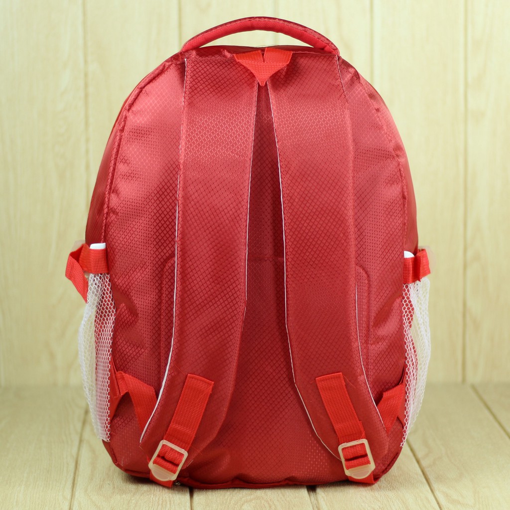 Tas Gendong Anak Cewek Davero Sport Merah Lucu Keren SD SMP Remaja