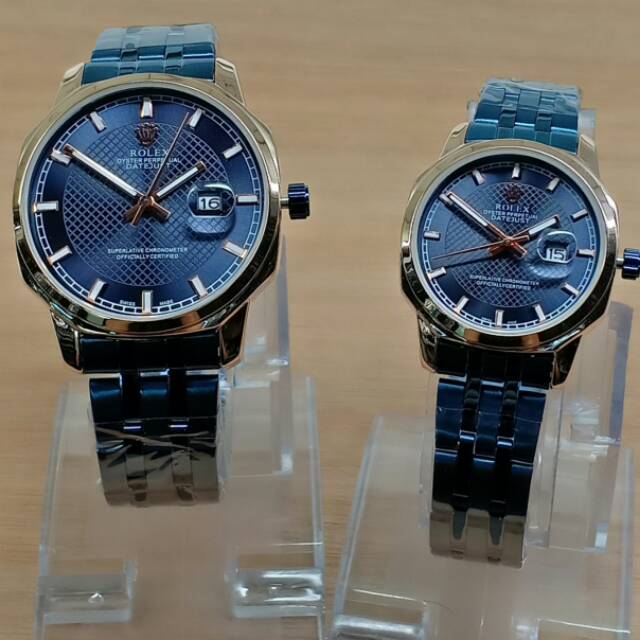 JAM TANGAN ROLEX COUPLE TGL AKTIF KW SUPER