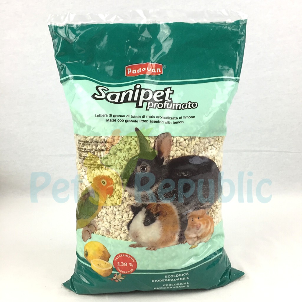 

Pet Republic Alas Kandang Corn Cob PADOVAN Sanipet Profumato 4L