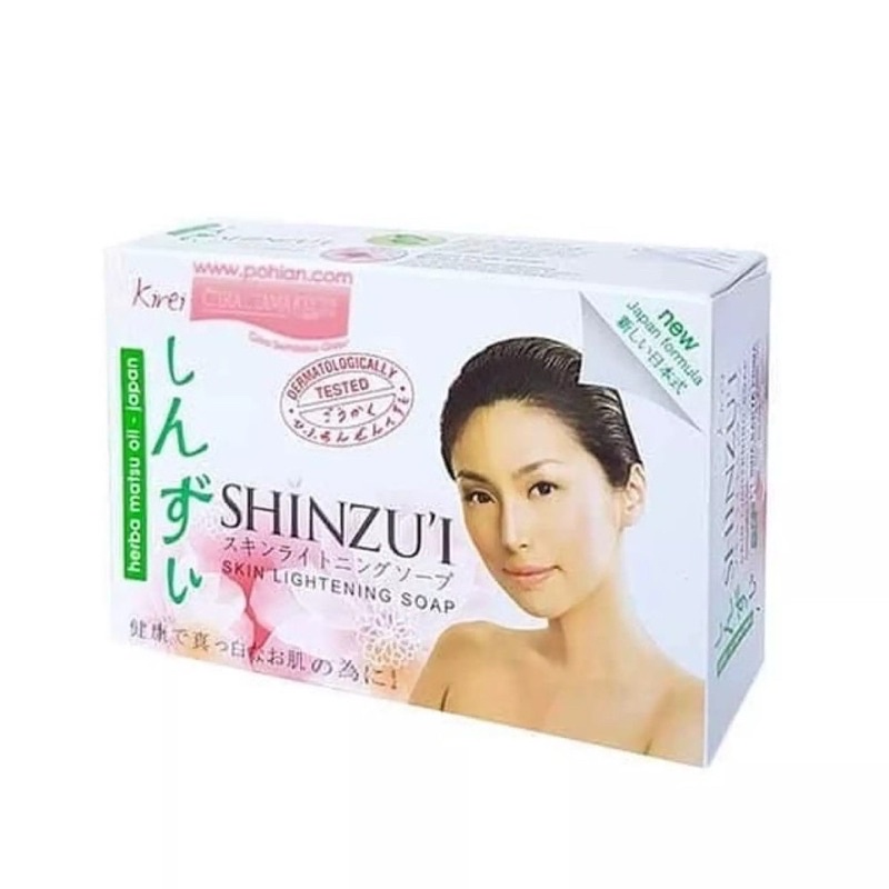 SABUN SHINZUI Skin Lightening Bar Soap - Sabun Batang 85GR