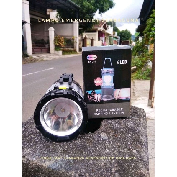 Lampu LED - camping lamp- outdoor lamp- portable lamp