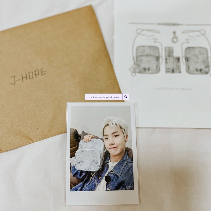 [READY STOCK] BTS J-Hope Making Log Side By Side Mini Bag