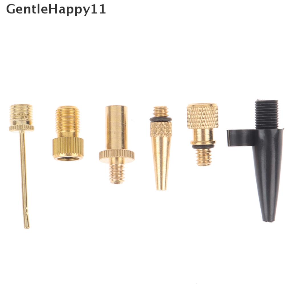 Gentlehappy Inflator Pump Nozzle Kit Presta Schrader Valve Adapter Adaptor Katup Sepeda