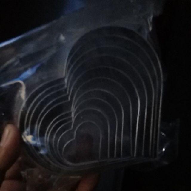 Ring 1 Set / Plong / Cetakan Cireng Segienam