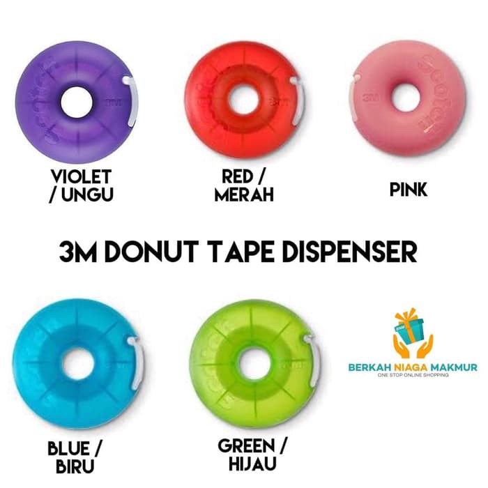 

3M Scotch Magic Tape Donut Dispenser