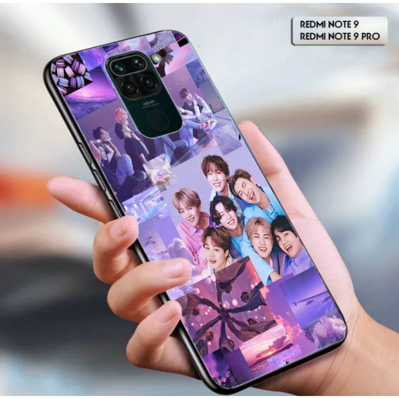 ubluk store Case custom xiomi redmi note 9, redmi note 9 pro motif BTs murah lucu keren