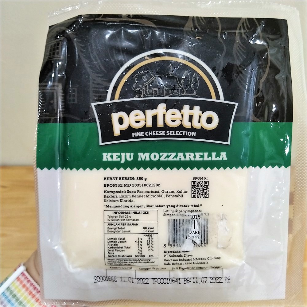 

Perfetto Keju Mozzarella 250gr