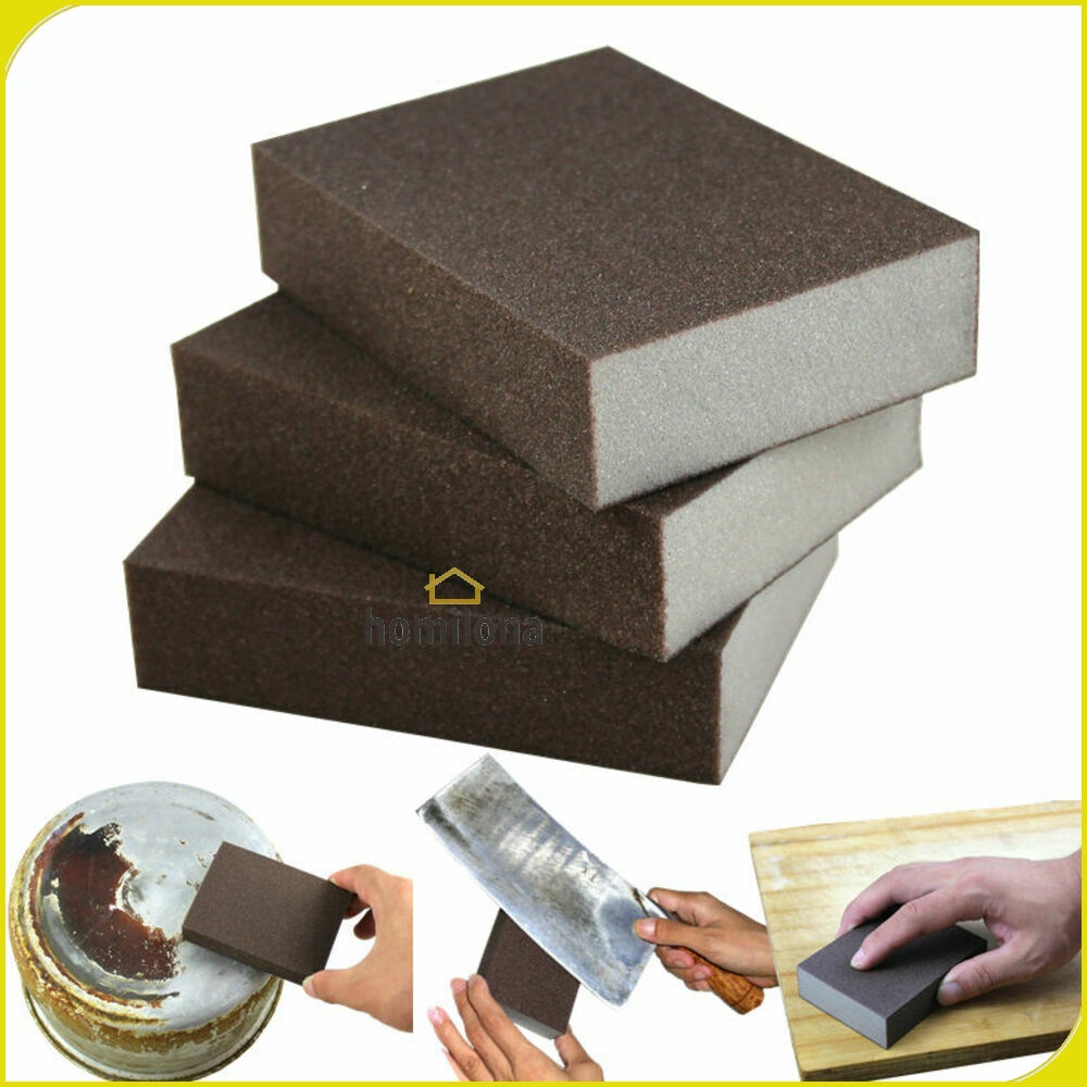 Nano Melamine Magic Sponge Pembersih Karat Besi - Aihogard CW62631 - Brown