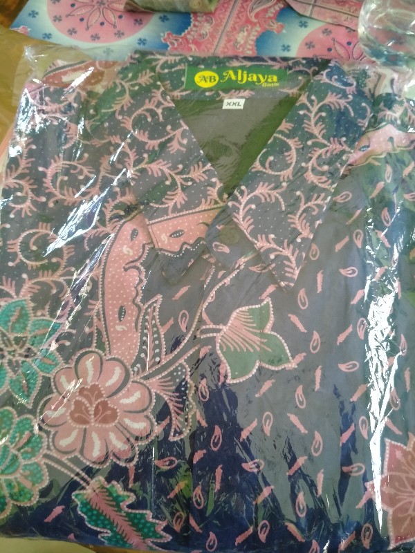(1kg=4pcs) Kemeja Batik Lengan Panjang Batik Ori Ab Peksi Kembar Batik Solo Seragam Batik