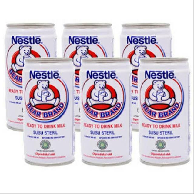 BEAR BRAND NESTLE 189 ML SUSU STERIL SUSU MURNI