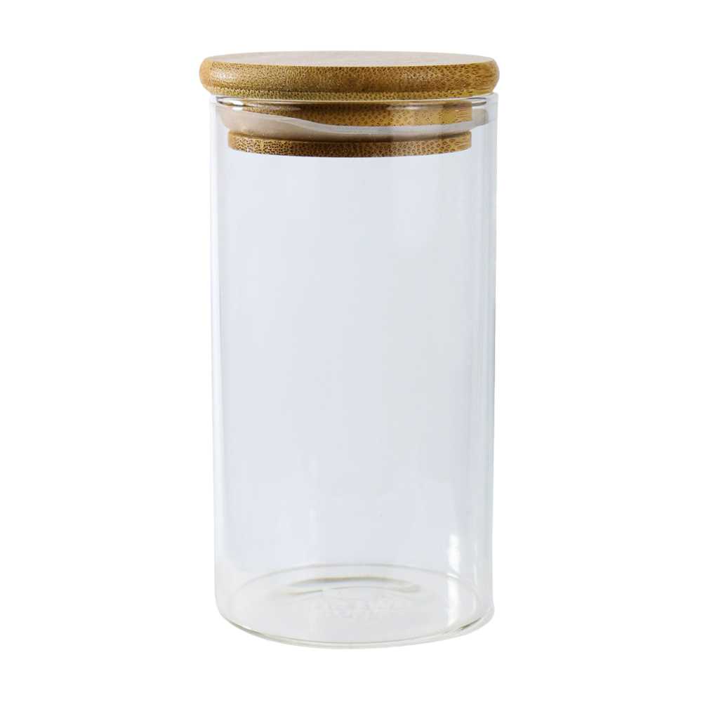 TD-AI01 One Two Cups Toples Penyimpanan Makanan Glass Storage Jar - GH1270