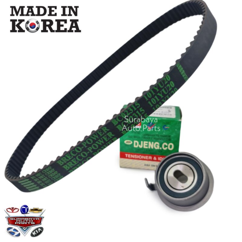 Timing Belt Set Tensioner Hyundai Atoz Visto Picanto