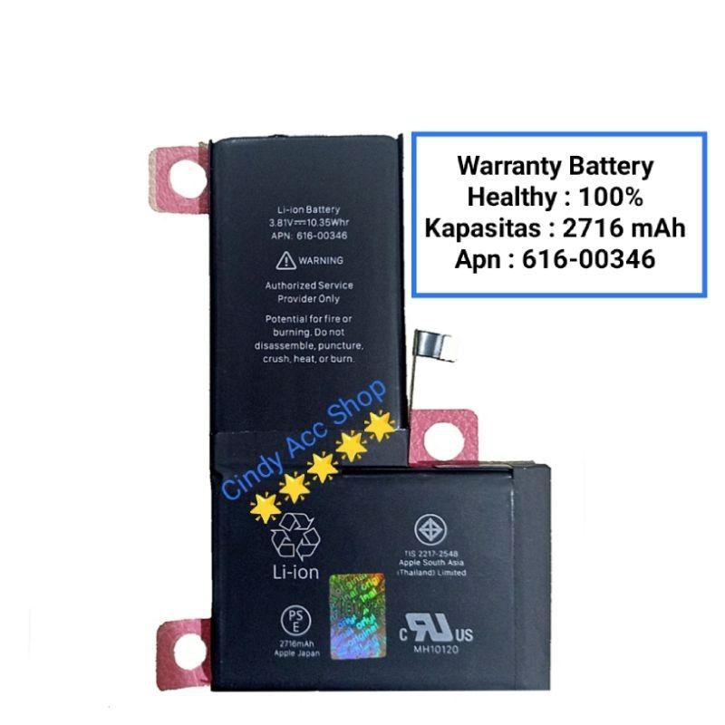 Baterai Batre IPH X IPH 10  Battery