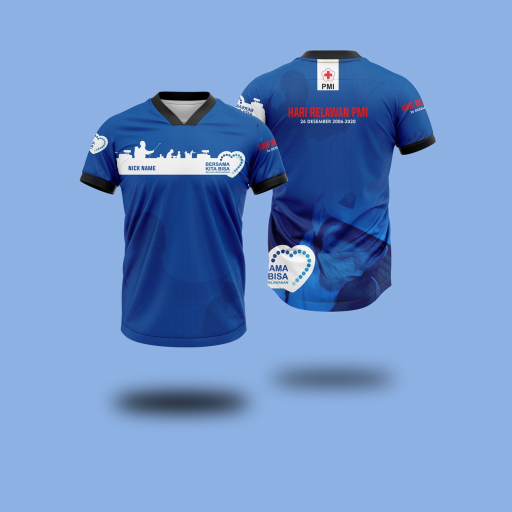 KAOS JERSEY PMI HARI RELAWAN