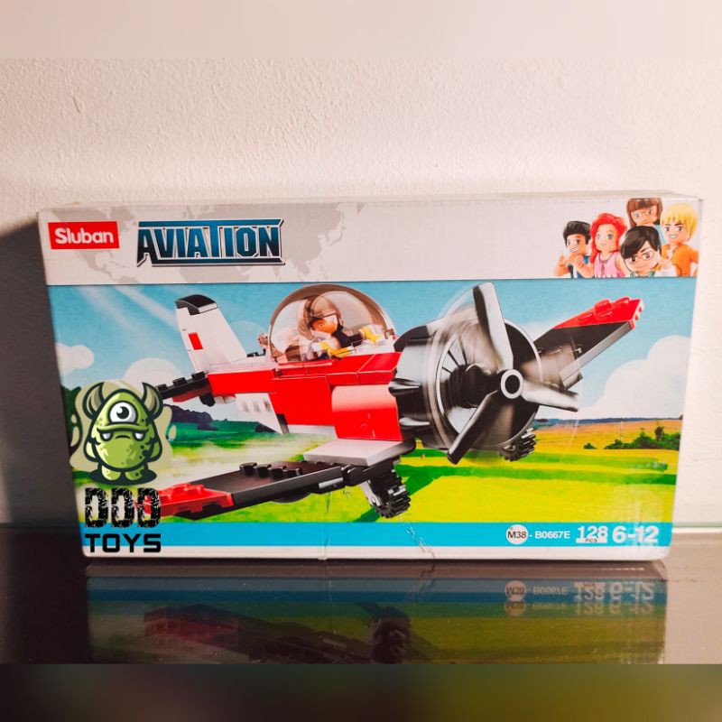 

Lego Mainan Aviation Red Aeroplane 128pcs